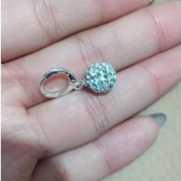 Casual Necklace Pendant Earrings 925 Sterling Silver Set - Picture 4 of 4